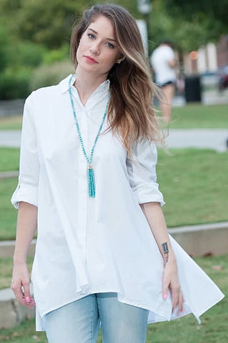 Long Sleeve Shirt with Flare