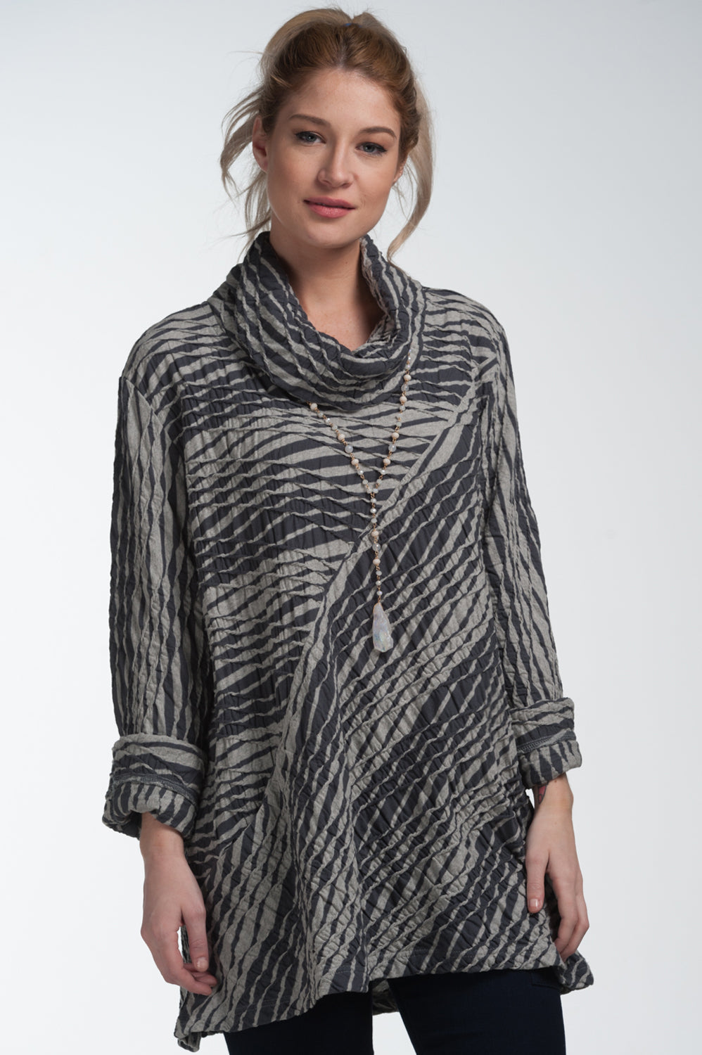 Sarah Cowl Neck Tunic