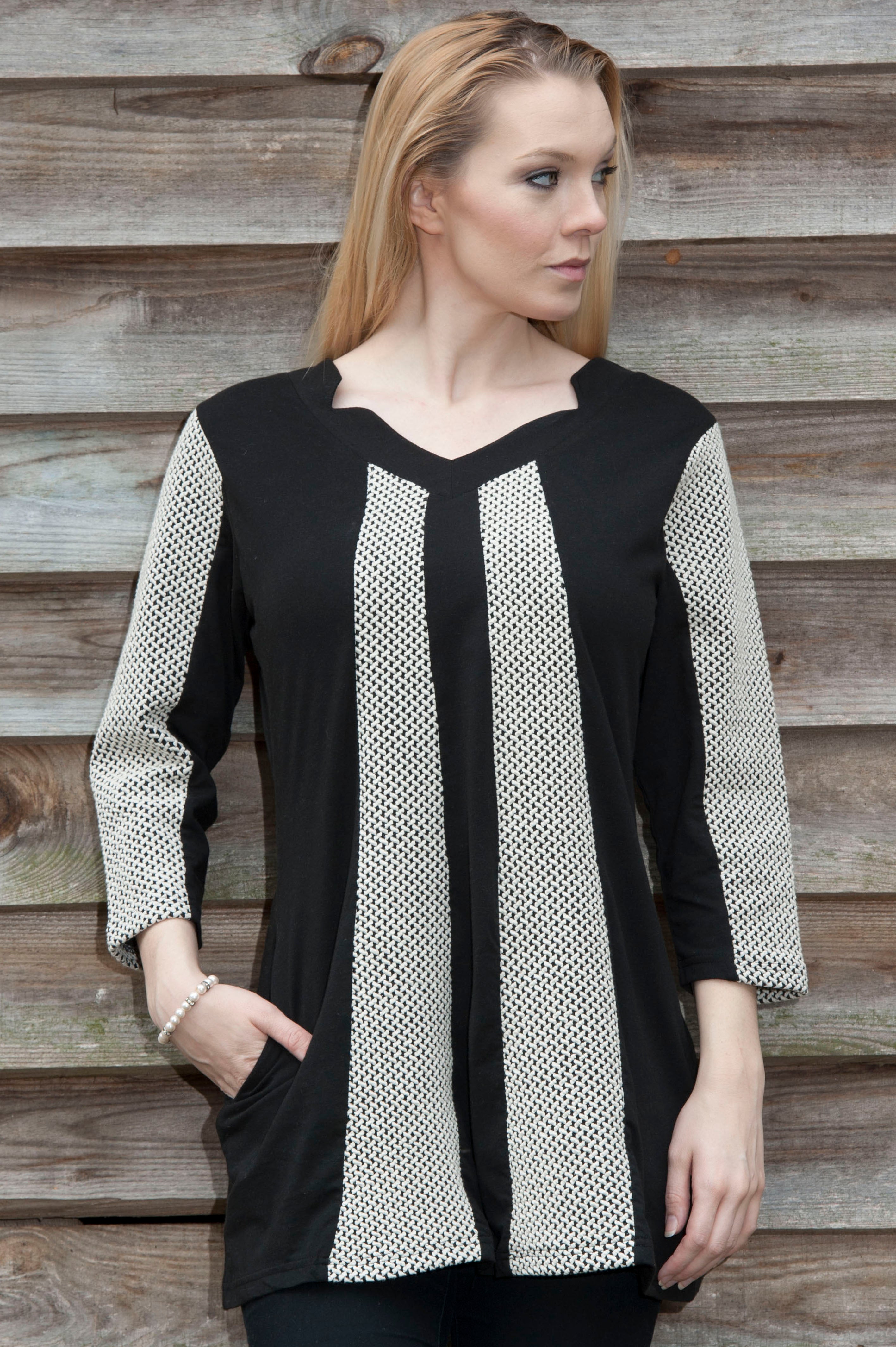 Shopia Weave Tunic