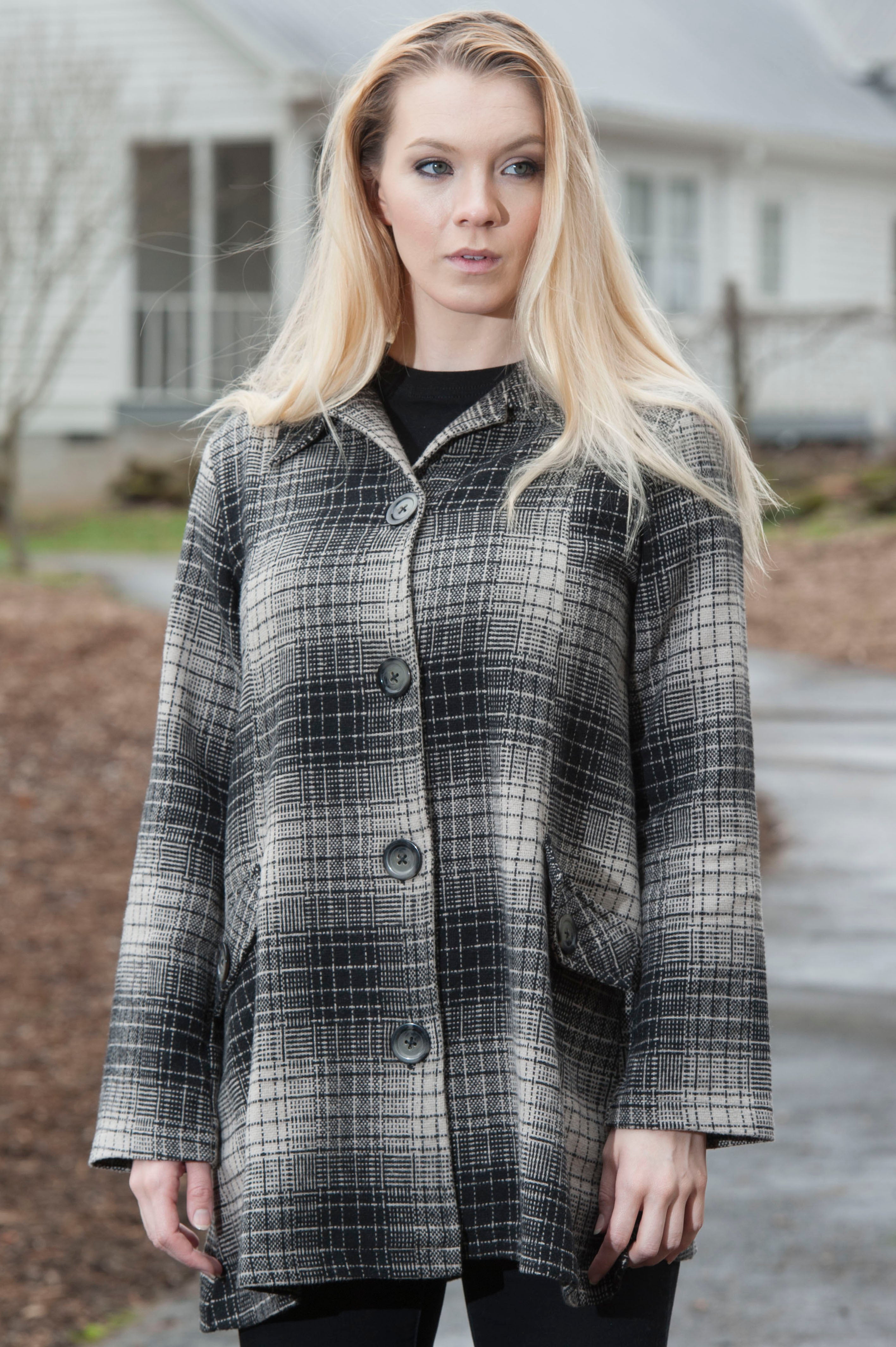 Grace Plaid Jacket