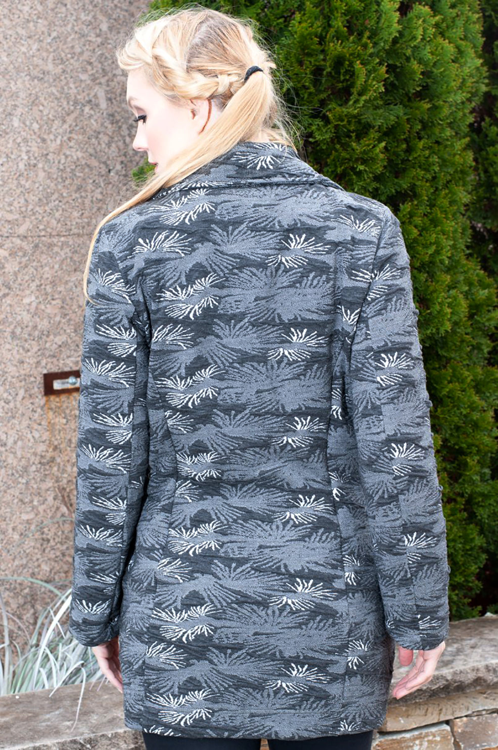 Textured Jacquard Jacket