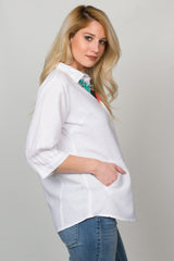 Linen Button-down Shirt