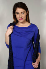 Layer Tier Cobalt Shirt